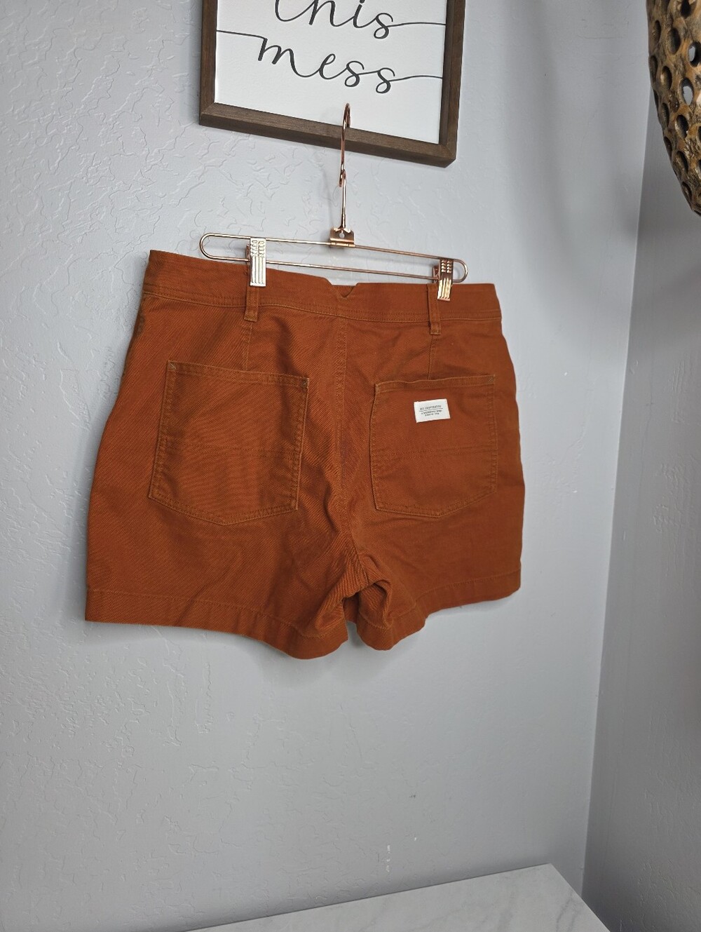 REI Co-Op Trailsmith Shorts Rustic Clay Size 8 - Picture 7 of 10